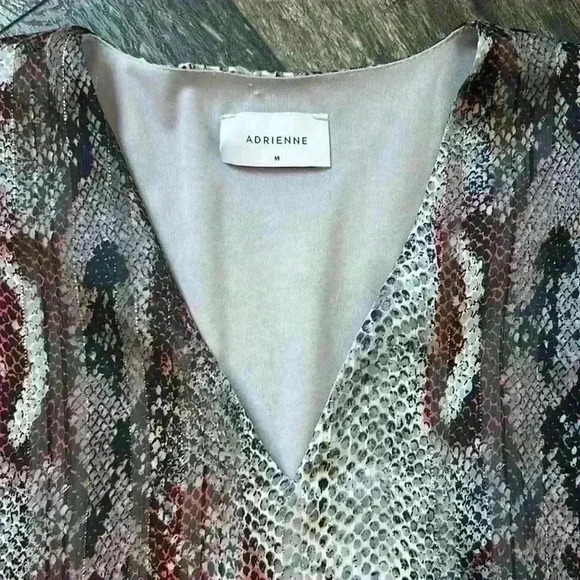 Adrienne Snake Print Blouse - Picture 3 of 7